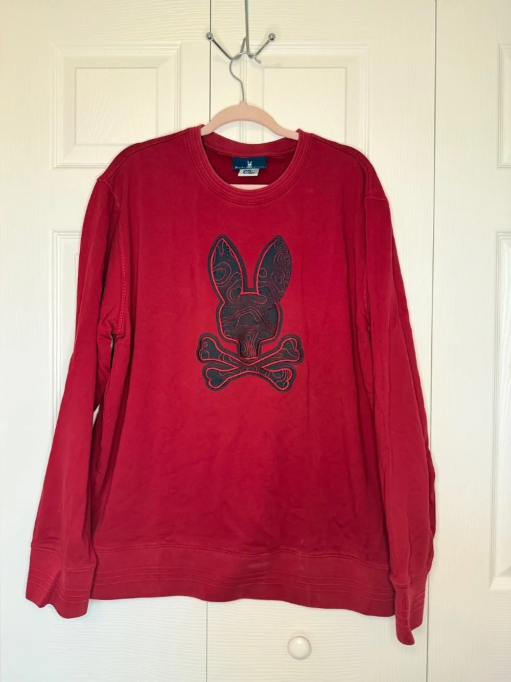 Psycho Bunny Dixon Logo Sweatshirt (Mulled Wine)